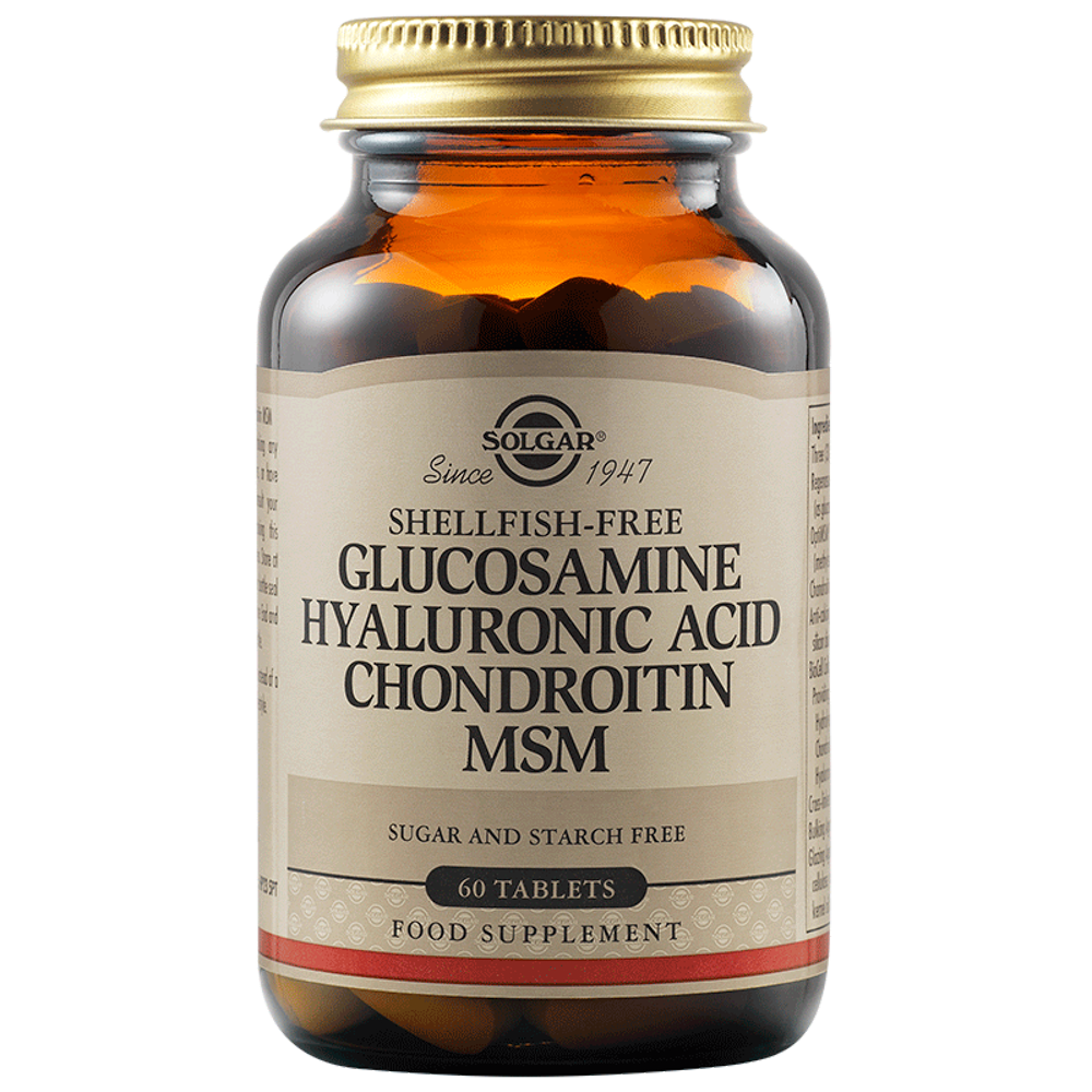 Glucosamine, Hyaluronic Acid, Chondroitin, MSM | Solgar